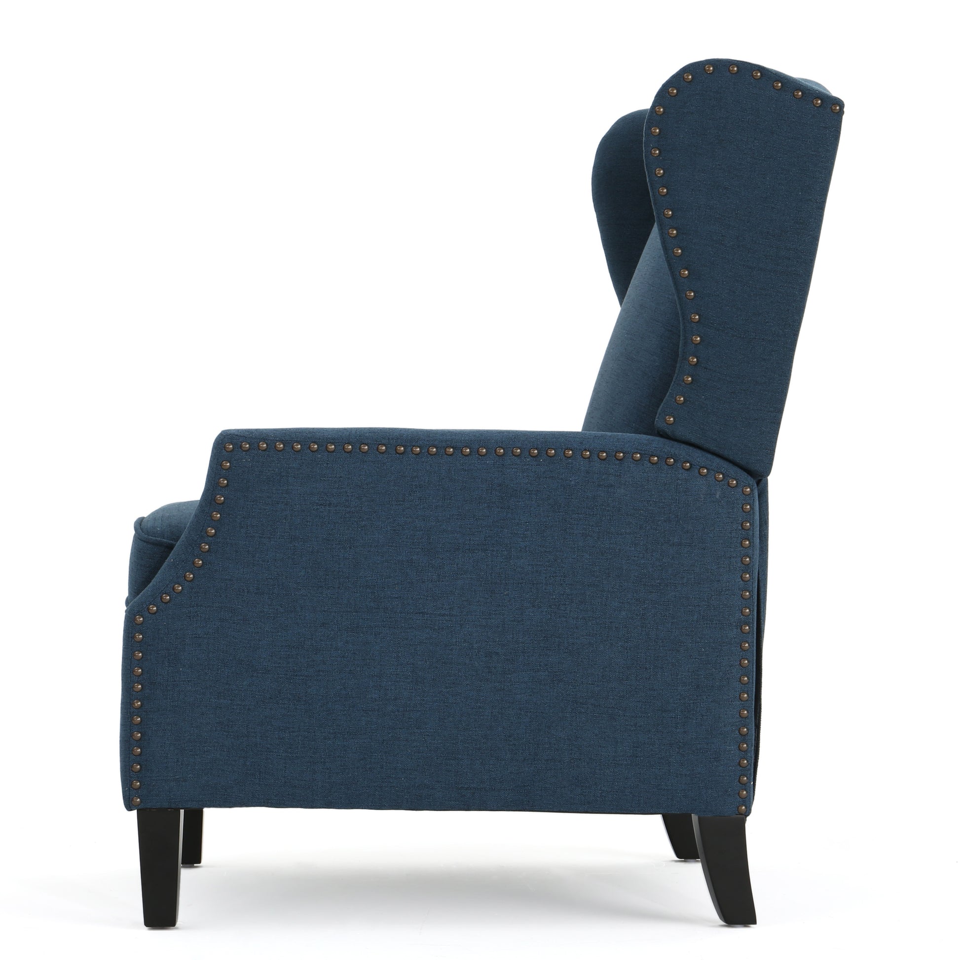 Recliner Navy Blue Fabric