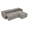 Modular Corduroy Upholstered 3 Seater Sofa Bed With Storage For Home Apartment Office Living Room, Free Combination, L Shaped, Grey Grey Wood Primary Living Space Medium Soft Pillow Back Eucalyptus Square Arms Foam Corduroy 3 Seat