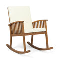 Casa Acacia Rocking Chair Brown Acacia Wood