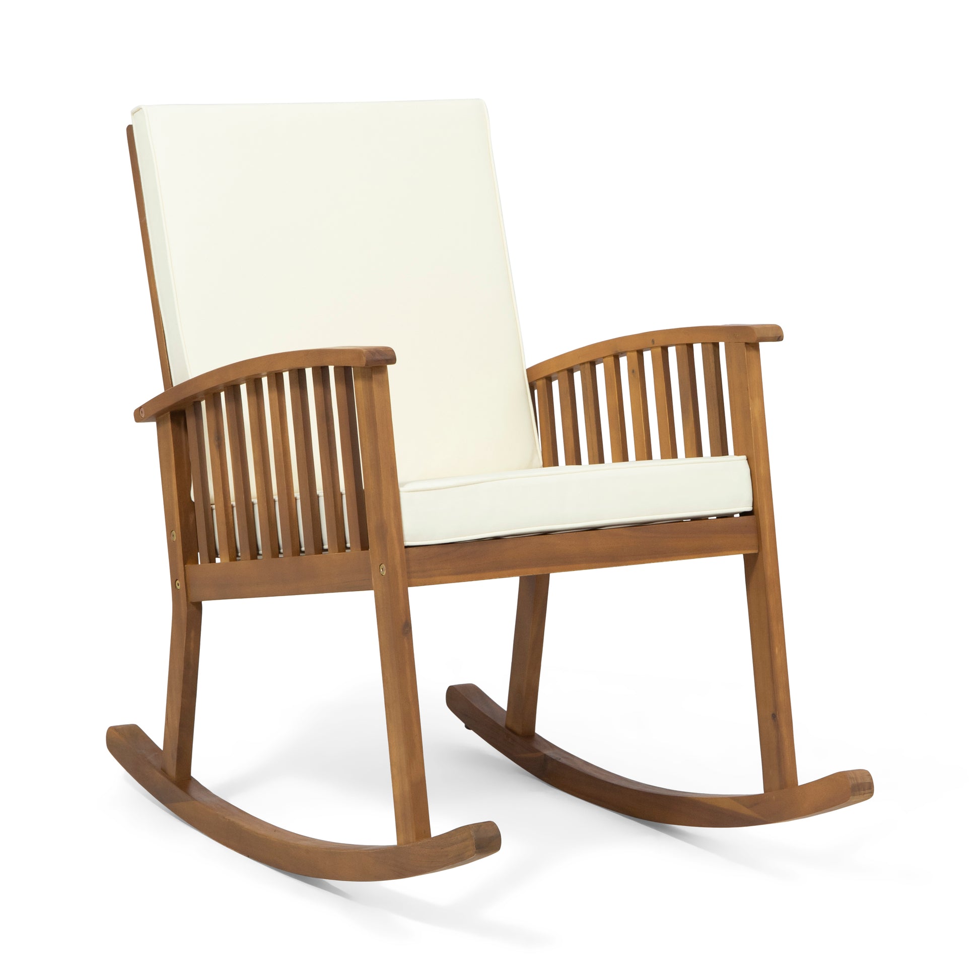 Casa Acacia Rocking Chair Brown Acacia Wood