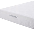 Eastern King Size Mattress With High Density Memory Foam, White White Foam King