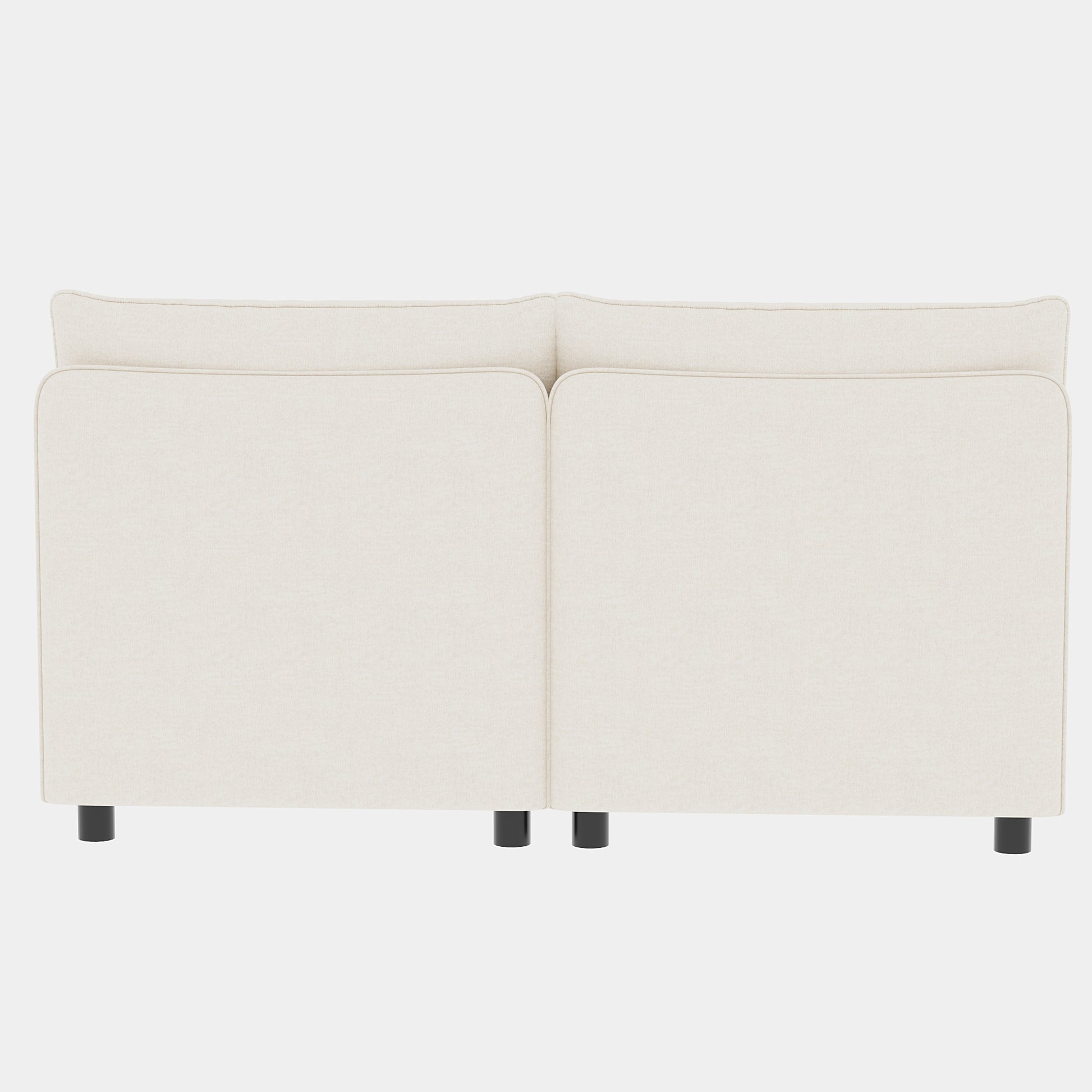 Modular Sectional Sofa, Convertible Sofa Seat With Storage, Sleeper Sectional Sofa Set, Fabric Flexible Modular Combinations For Living Room Beige Fabric 4 Seat