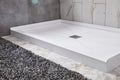 Glasstone Shower Base Smc Solid White Finish 6030 White Bathroom Stainless Steel
