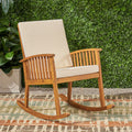 Casa Acacia Rocking Chair Brown Acacia Wood