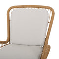 Pabrico Chair Light Brown Iron Plastic