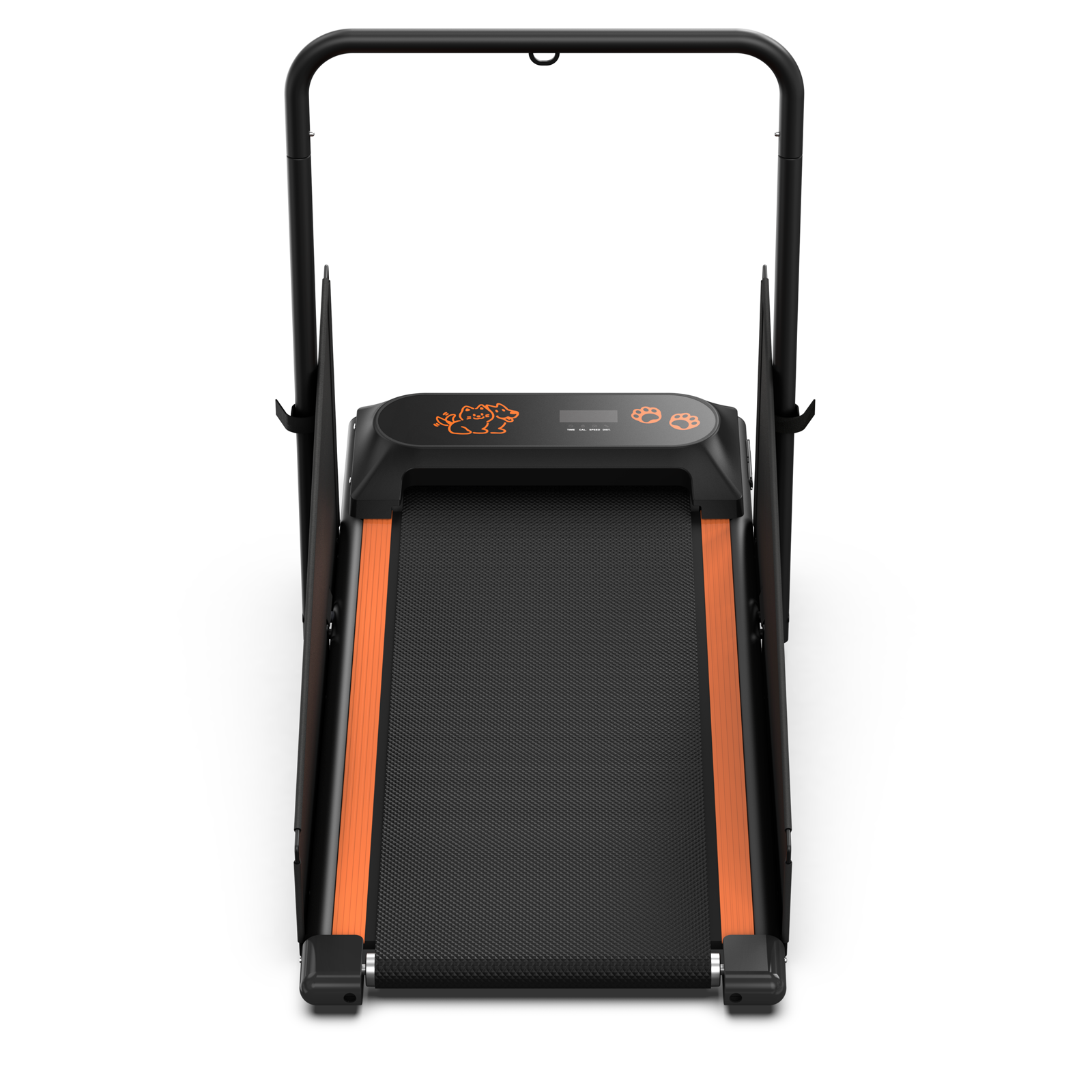 Dog Treadmill Small Dogs Dog Treadmill For Medium Dogs Dog Pacer Treadmill For Healthy & Fit Pets Dog Treadmill Run Walk Black Orange Steel