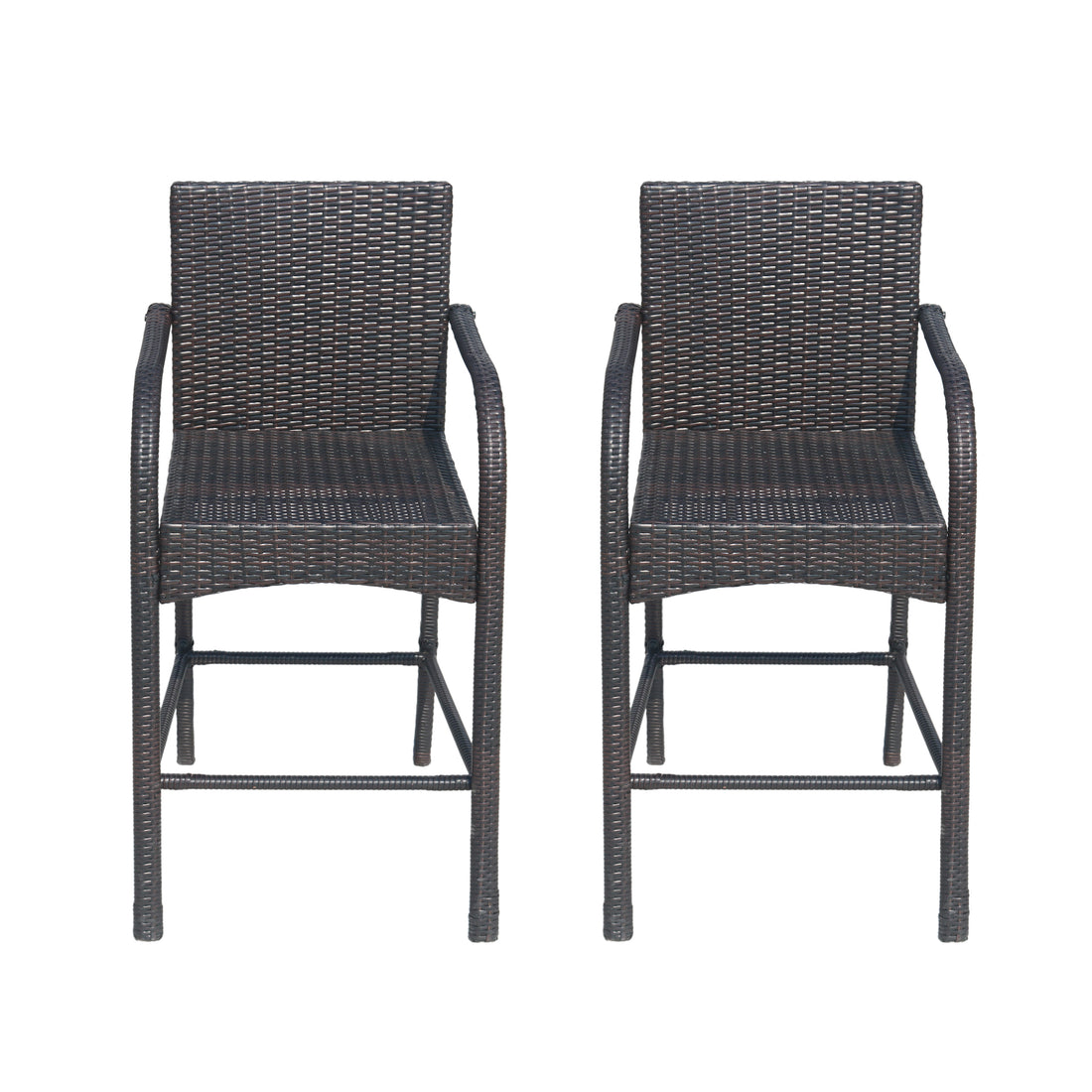 Cascada Kd Barstool Chair Brown Rattan