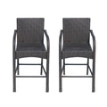 Cascada Kd Barstool Chair Brown Rattan