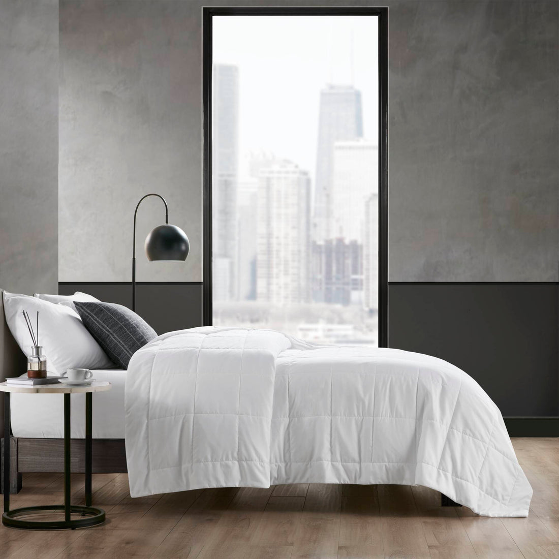 Down Alternative Blanket White Twin White Polyester