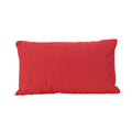 Coronado Rectangular Pillow Red Fabric
