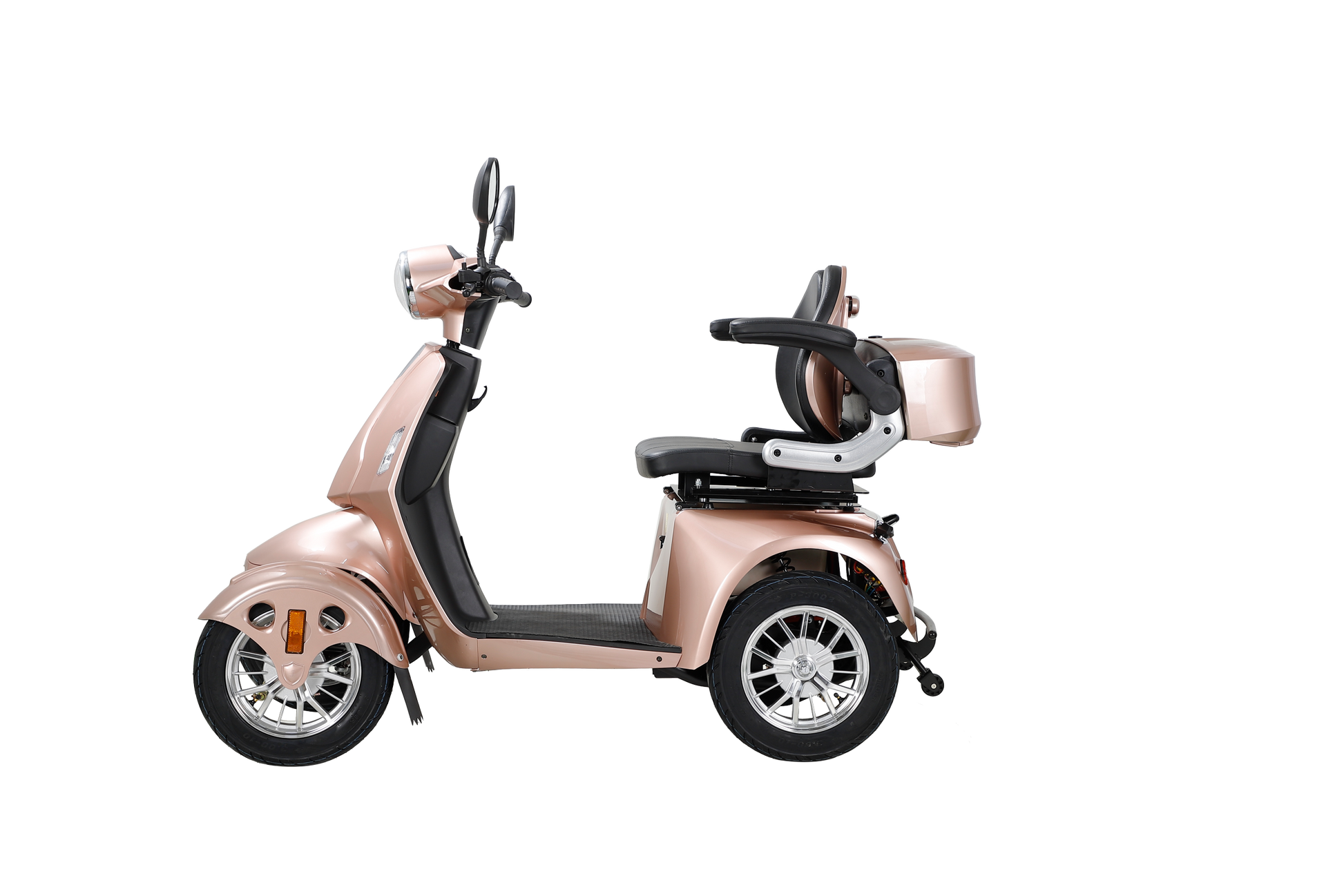 Fastest Mobility Scooter With Four Wheels For Adults & Seniors Rose Abs Pc