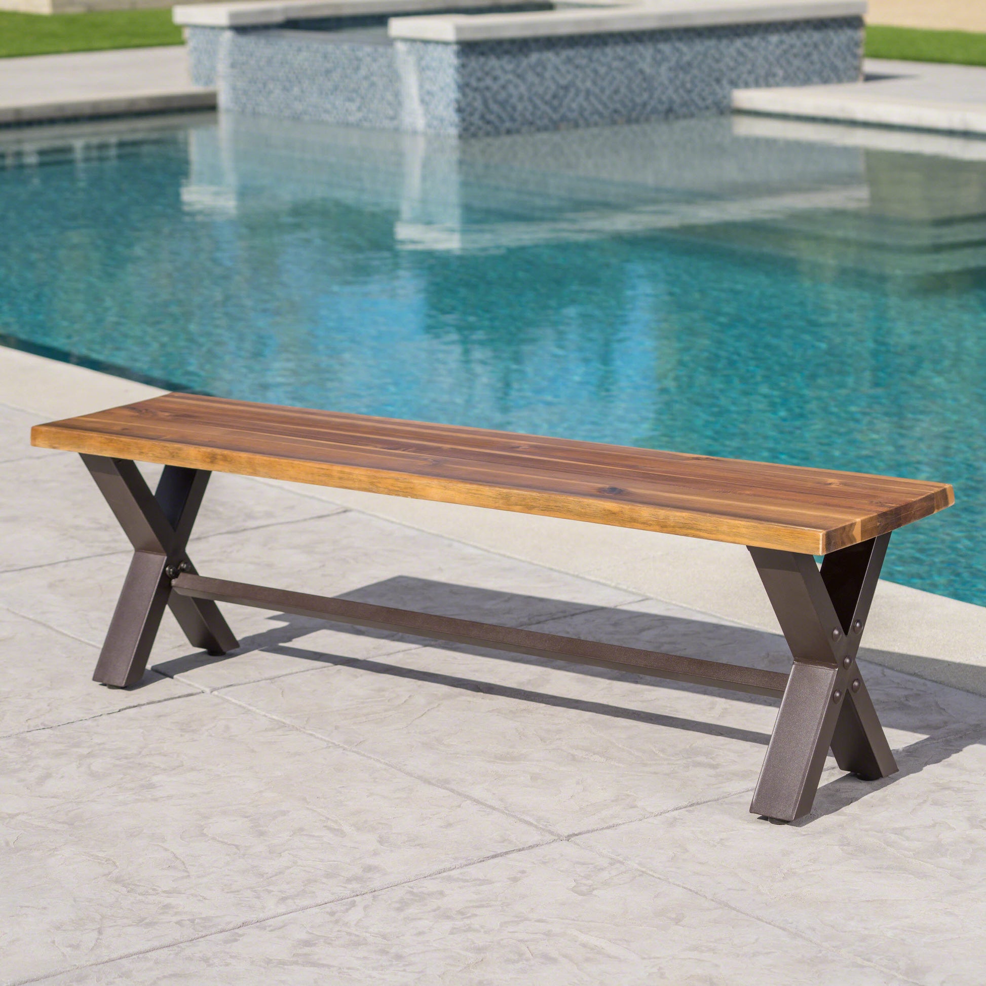 Sanibel Dining Bench Teak Wood