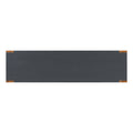 Distinctive Features Of A Minimalist Console Table With Bottom Shelf And Four Legs, Suitable For Entryway, Hallway, Living Room, Foyer, Corridor Black Brown Primary Living Space American Design Shelves Mdf
