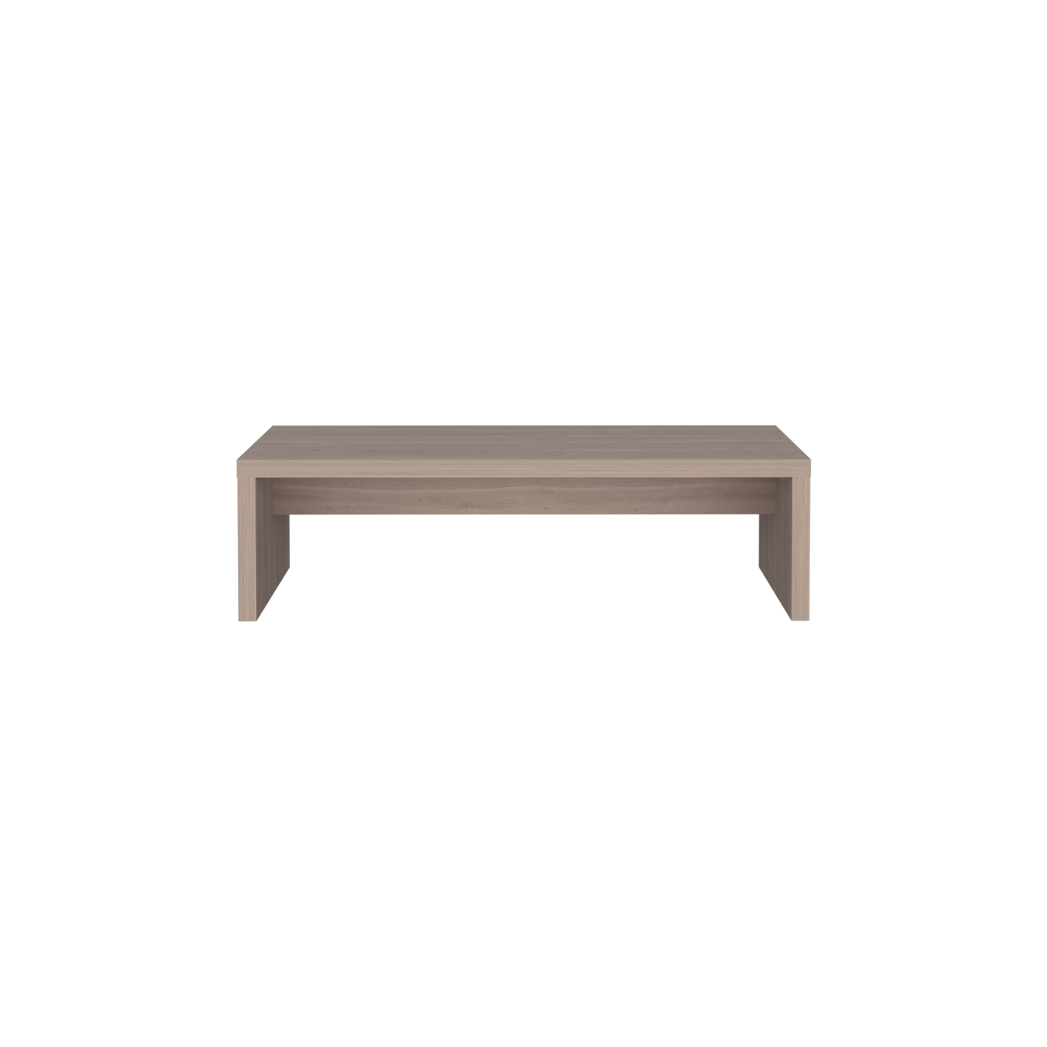 Atacama 19" Wide Monitor Stand Riser, Laptop Stand For Desk, Laptop Riser, Desk Organizer For Monitor, Computer Stand For Laptop, Pc, Printer, For Home & Office Light Gray Light Gray Modern Particle