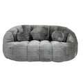 Coolmore Bean Bag Sofa Lazy Sofa Durable Comfort Lounger High Back Bean Bag Chair Couch For Adults And Kids, Indoor & Outdoor, Accent Floor Soft Lounge Chair Gray Chenille Gray Primary Living Space