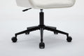 Elegent Velvet Office Chair With Wheels, Makeup Vanity Chair Height Adjustable For Teens Women Girls, Comfy Swivel Modern Leisure Armchair For Home Office, Bedroom, Study And Vanity. Beige Beige Primary Living Space Luxury,Modern Foam Iron