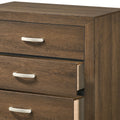 Miquell Oak Finish Chest Oak Synthetic Wood