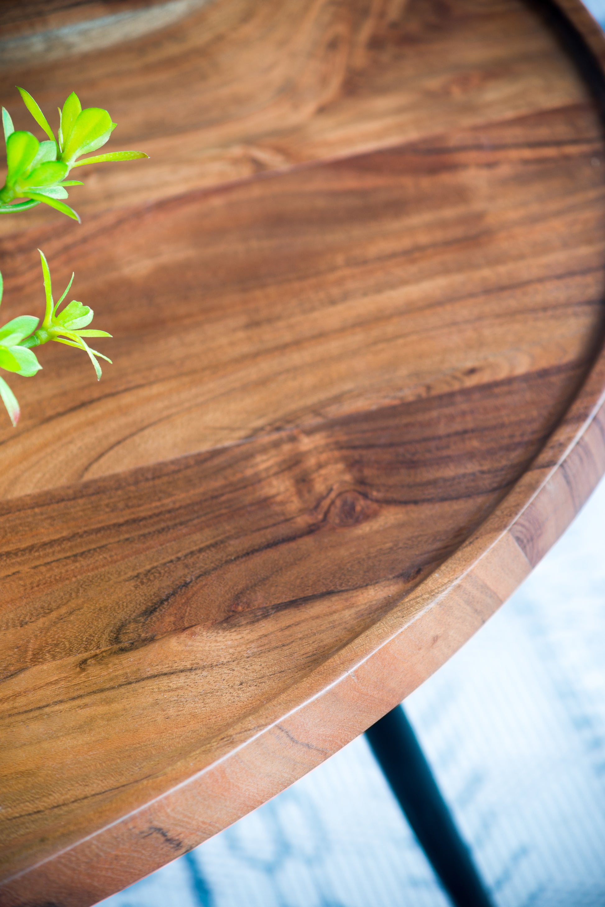 39X26X16" Oval Cofe Table Brown Wood