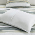 6 Piece Printed Quilt Set With Throw Pillows Yellow King Cal King King Yellow Cotton