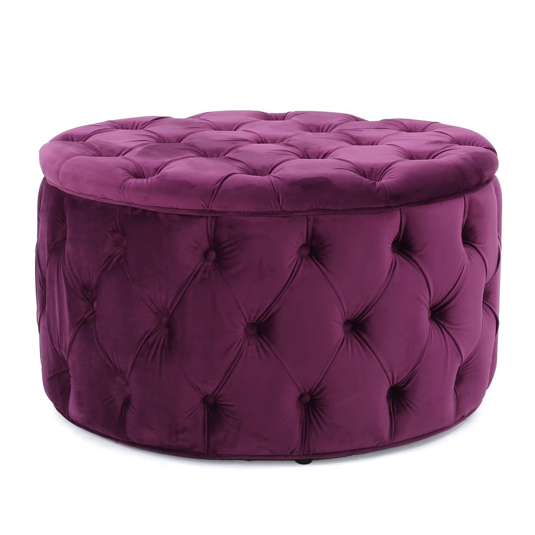 Ottoman Fuchsia Velvet