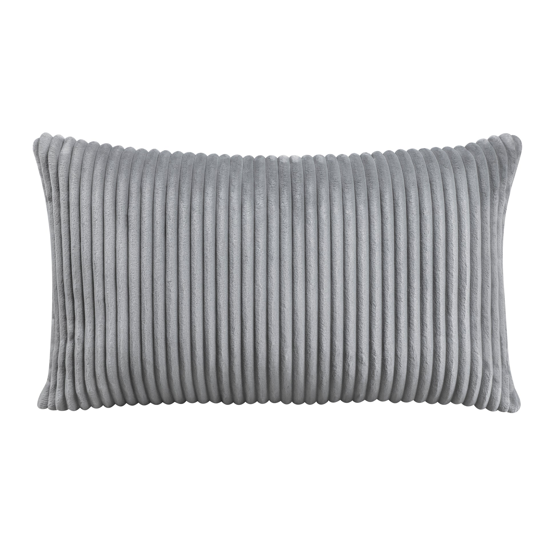 Living Room Furniture Armless Chair Gray Corduroy Upholstery 1Pc Armless Chair Soft Cushion Solid Wood Legs Gray Primary Living Space Contemporary,Modern Plywood,Solid Wood