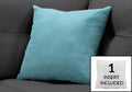 Pillows, 18 X 18 Square, Insert Included, Decorative Throw, Accent, Sofa, Couch, Bedroom, Blue Hypoallergenic Polyester, Modern Light Green Polyester Polyester