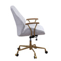 Vintage White Office Chair With Swivel Solid Vintage Office Office Chairs Solid Back Swivel Genuine Leather