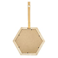 Harlan Hexagon Mirror, 2 Pieces Wall Accent, 11X10