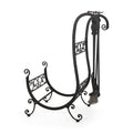 Log Rack And Tools Matt Black Iron