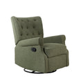 Alice Wingback Recliner In Sage Boucle Sage Fabric