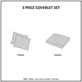 3 Piece Velvet Quilt Set Mustard King Cal King King Mustard Cotton