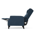 Recliner Navy Blue Fabric