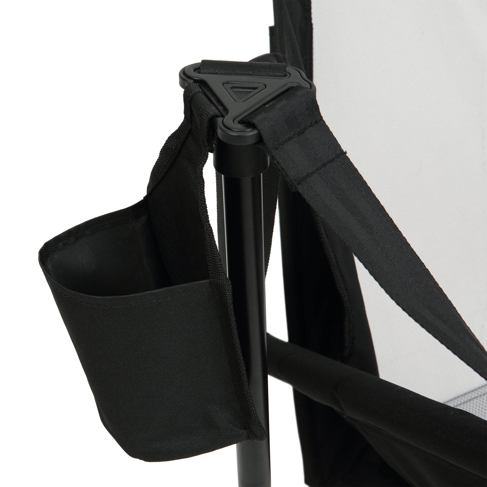 Hammock Camping Chair, Folding Portable Rocking Chair, Aluminum Alloy Adjustable Back Swinging Chair With Pillow Cup Holder, Recliner With Carry Bag For Outdoor Travel Lawn Backyard, Black 2Pcs