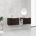 72 Inch Soft Close Doors Bathroom Vanity With Sink, A Small Storage Shelves, 30