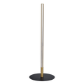 Dimond Black Led Table Lamp With On Off Switch Round Metal Base Black,Gold Table&Floor Lamps Led Metal