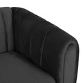 3 Seater Sofa Black Velvet 3 Seat