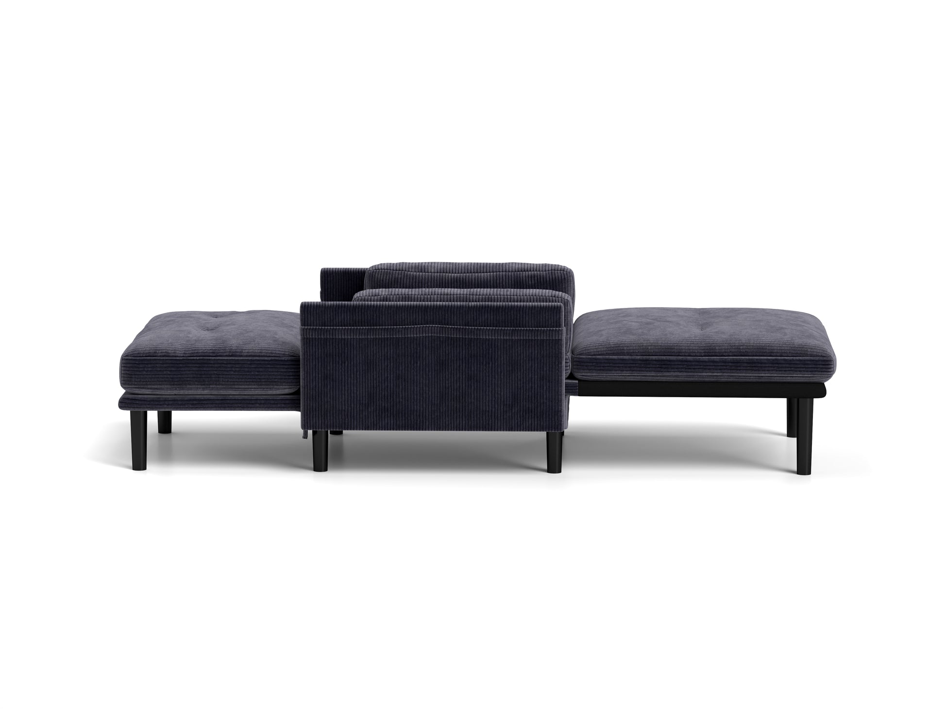 Grey Sofa Chair With Recline Fuction Grey Velvet Metal Primary Living Space Medium Soft Loose Back Pillow Top Arms Foam Fabric Metal 1 Seat