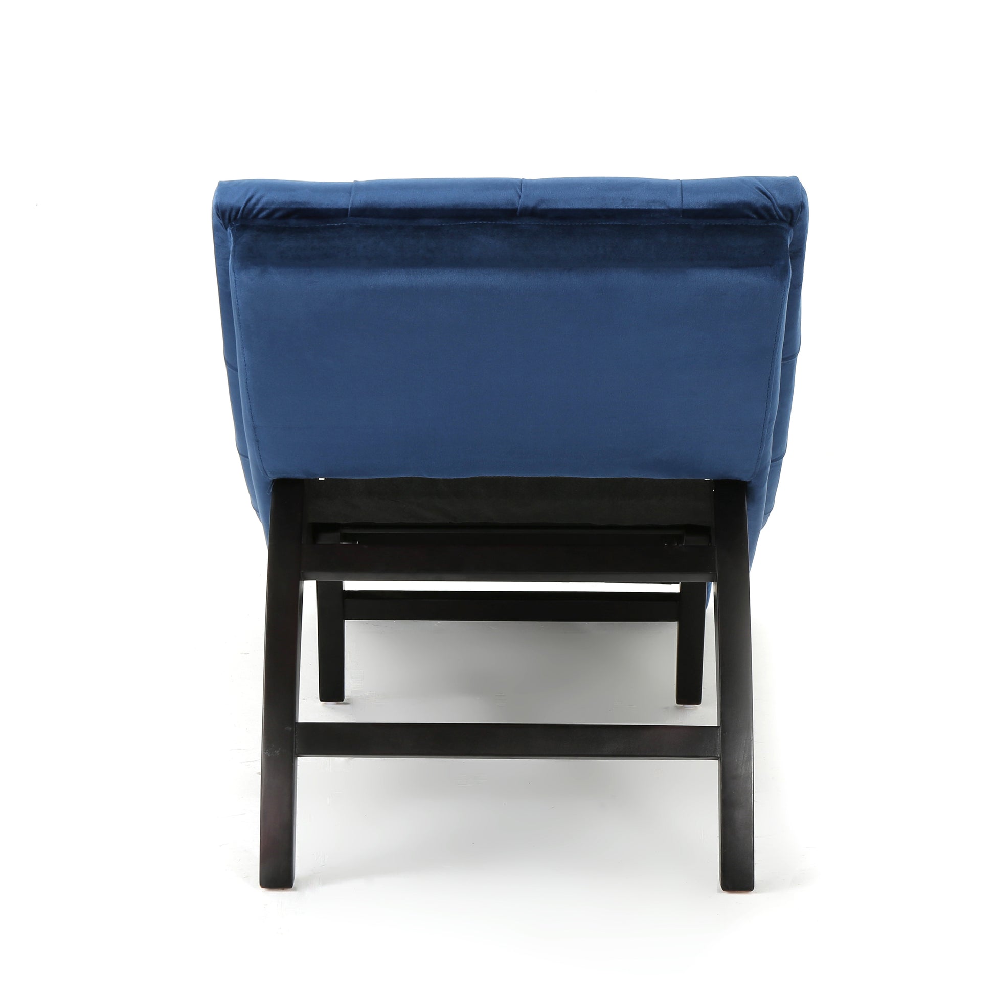 Chaise Lounge Antique Navy Blue Altay Velvet