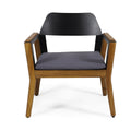 Soho Club Chair Mp2 Set Of 2 Teak Wood Metal Waterproof Fabric