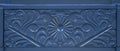 1 Drawer End Table,Side Table,Elegant Carved 1 Drawer End Table For Living Room Bed Room Study Entryway Navy Blue American Design Mdf
