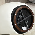 Upholstered Swivel Barrel Armchair With Storage Modern Living Room Side Chair For Bedroom Office Reading Spaces Pu Light Beige Light Beige Foam Upholstered