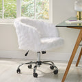 Office Chair White Pu