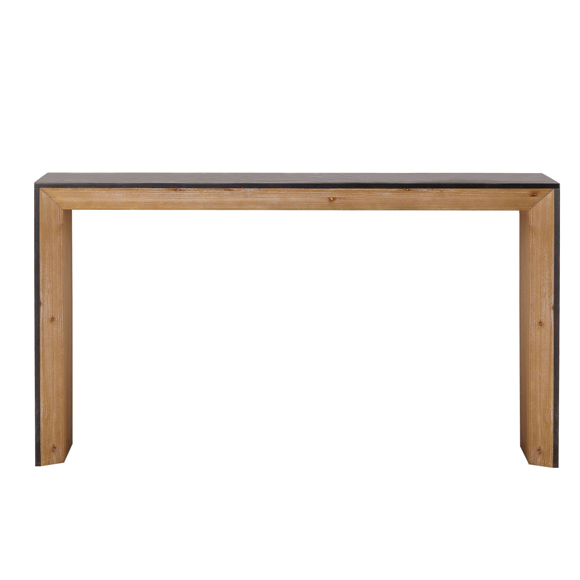 Black Natural Wooden Console Table Narrow Entryway Table Modern Couch Table Small Entry Way Tables, Easy Assembly, Multi Colors Black Natural Distressed Finish Desk Top Dining Room Mix Match,Modern Floor Mount Rectangular Console Tables Powder Coated