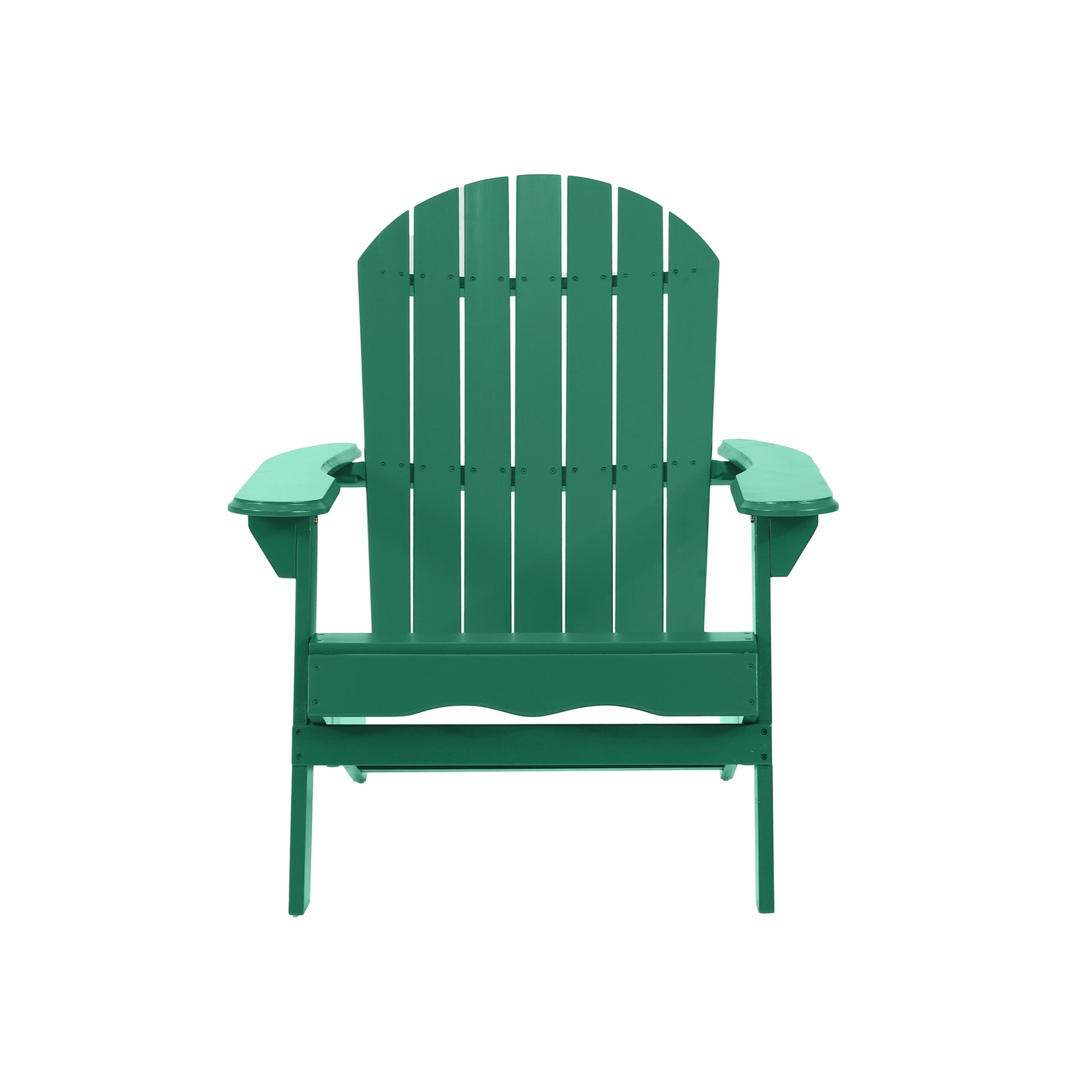 Malibu Adirondack Chair Dark Green Acacia Wood