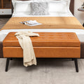 Storage Bench With Storage Bench For Bedroom End Of Bed Bench Foot Of Bed Bench Entryway Bench Storage Ottoman Bench 43.3