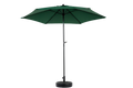 9Ft Outdoor Patio Umbrella Outdoor Table Umbrella With Push Button Tilt And Crank, Market Umbrella 6 Sturdy Ribsdeck, Backyard, Pool Base Not Included Dark Green Dark Green Garden & Outdoor Steel