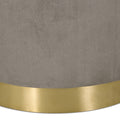 Swivel Arm Chair Grey Fabric