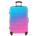 Hardshell Luggage Sets 3 Piece Gradient Color Expandable Suitcase With Spinner Wheels And Tsa Lock Lightweight 20