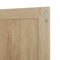 Hall Tree, Storage Cabinet, Suitable For Living Room, Entryway, Bedroom Natural Mdf