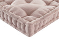 Poly Chenille Square Floor Pillow Cushion 24X24